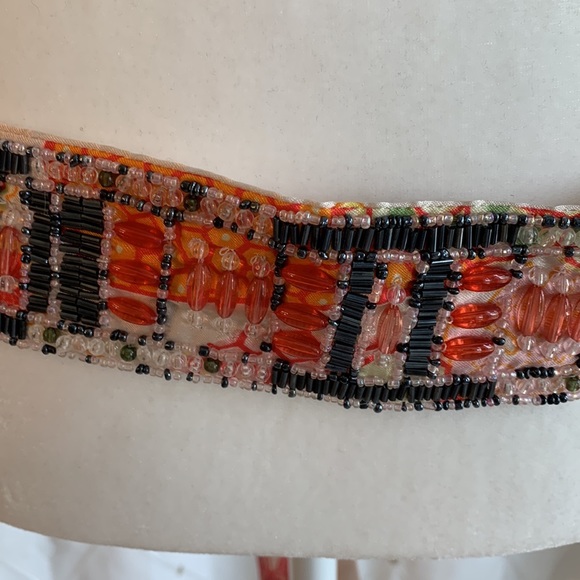 EUC.  Vintage beaded belt/sash - Picture 3 of 7